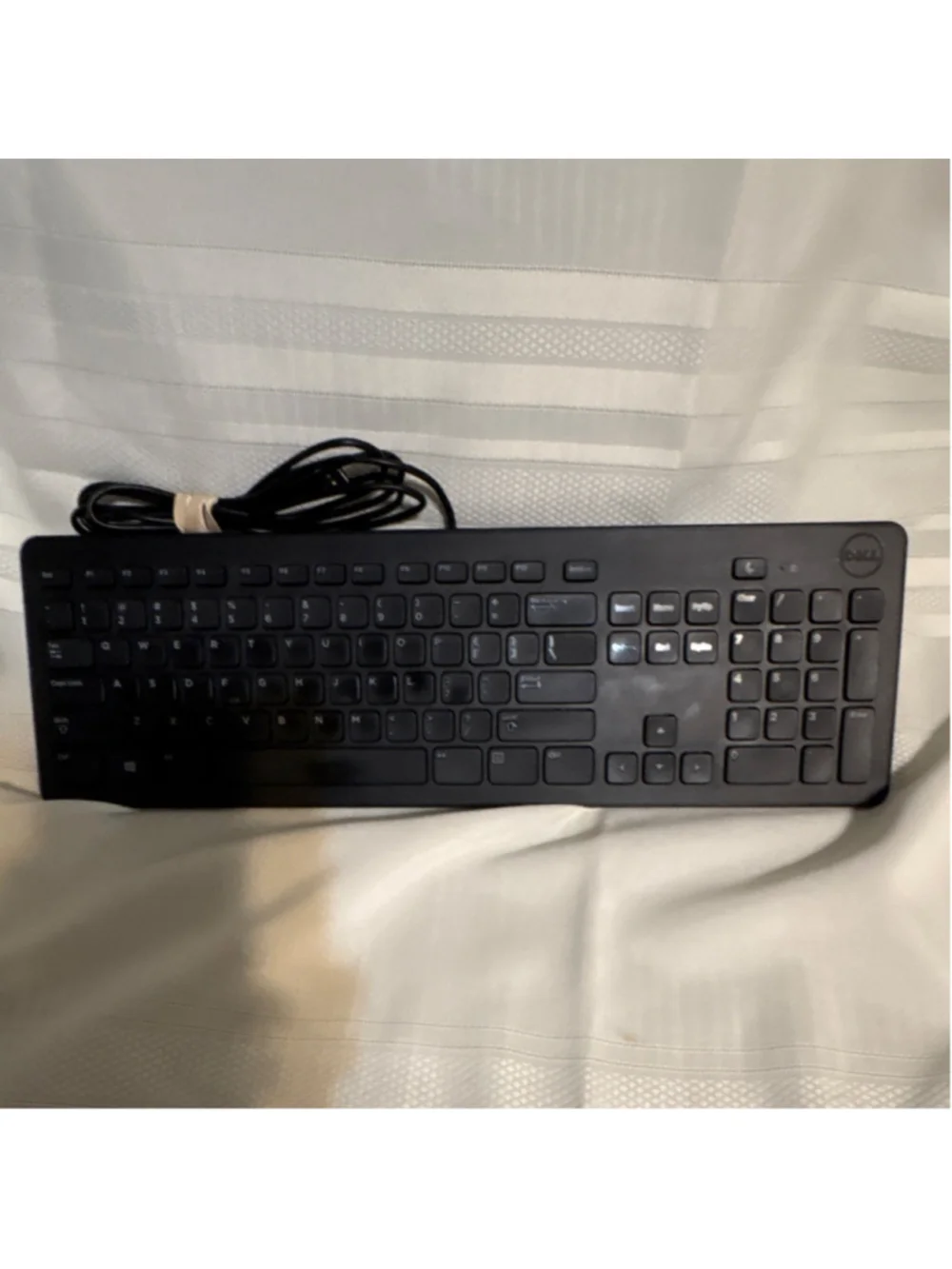 Dell KB113p Wired USB Keyboard Plug & Play Black QWERTY English Standard